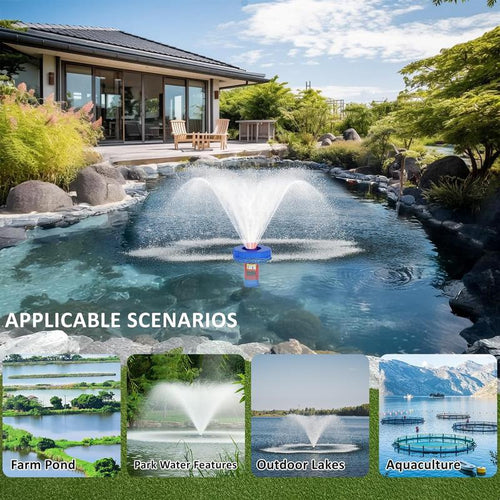 Floating Fountain Aerator