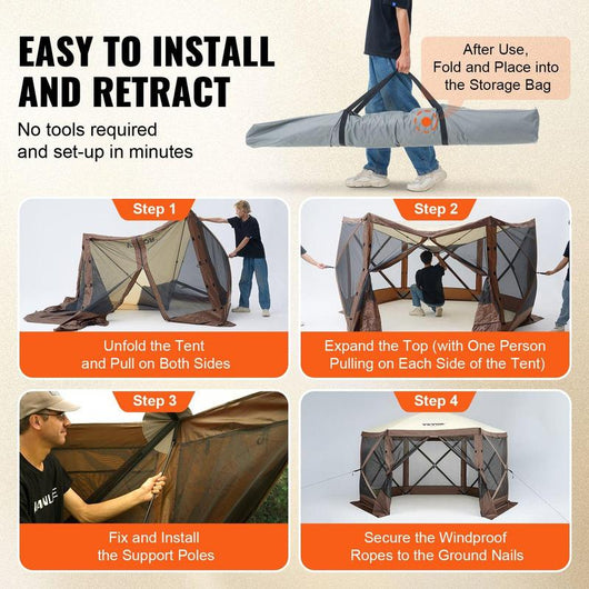 InstaPop Camping Gazebo