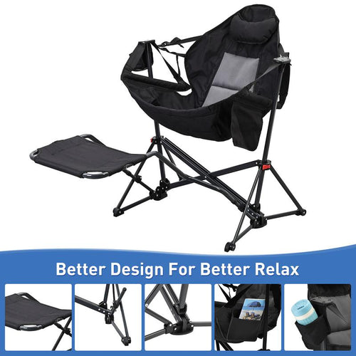 ComfortCamp Reclining Chair - Ultimate Relaxation Anywhere