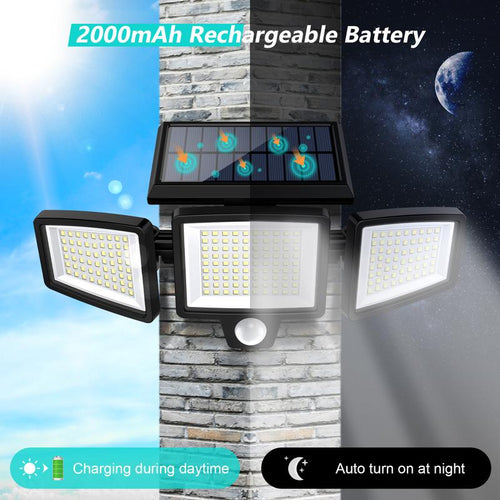 Solar Outdoor Lights 2500LM