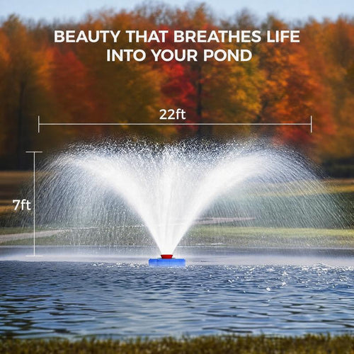Floating Fountain Aerator