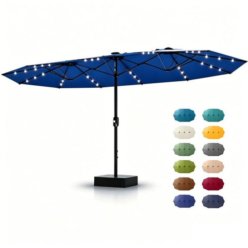 ShadeLux 15ft LED Patio Umbrella