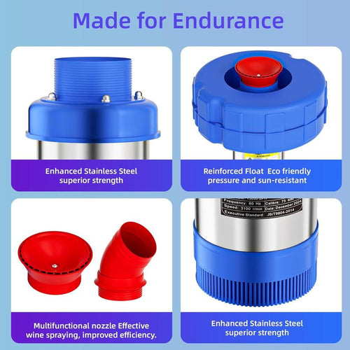 Floating Fountain Aerator