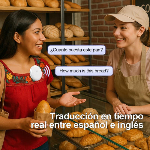 Portable Wireless AI Language Translator (165+ Languages)