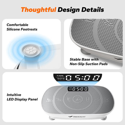 Slim Vibration Plate Exercise Machine