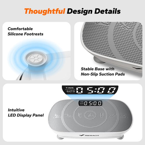 Slim Vibration Plate Exercise Machine