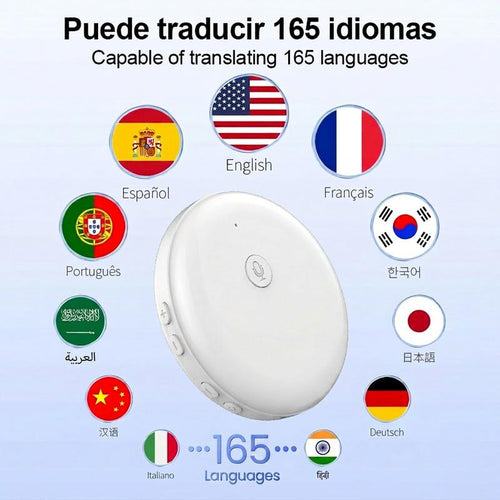 Portable Wireless AI Language Translator (165+ Languages)